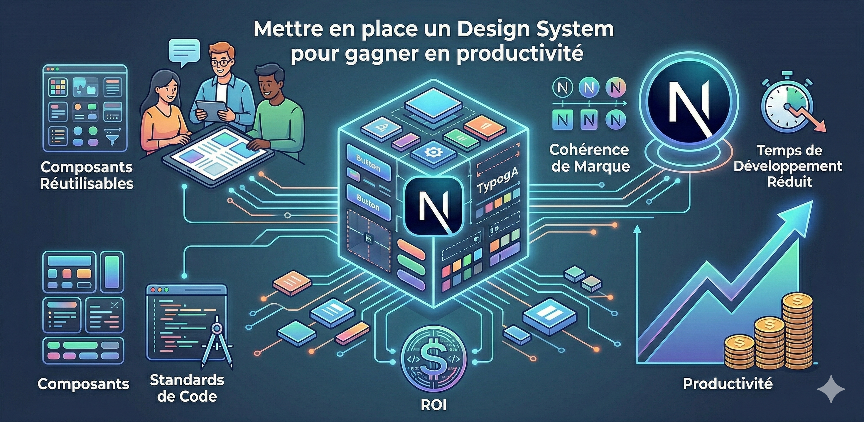 Mettre en place un Design System pour gagner en productivité